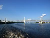 Große Wolga Brücke bei Kimry